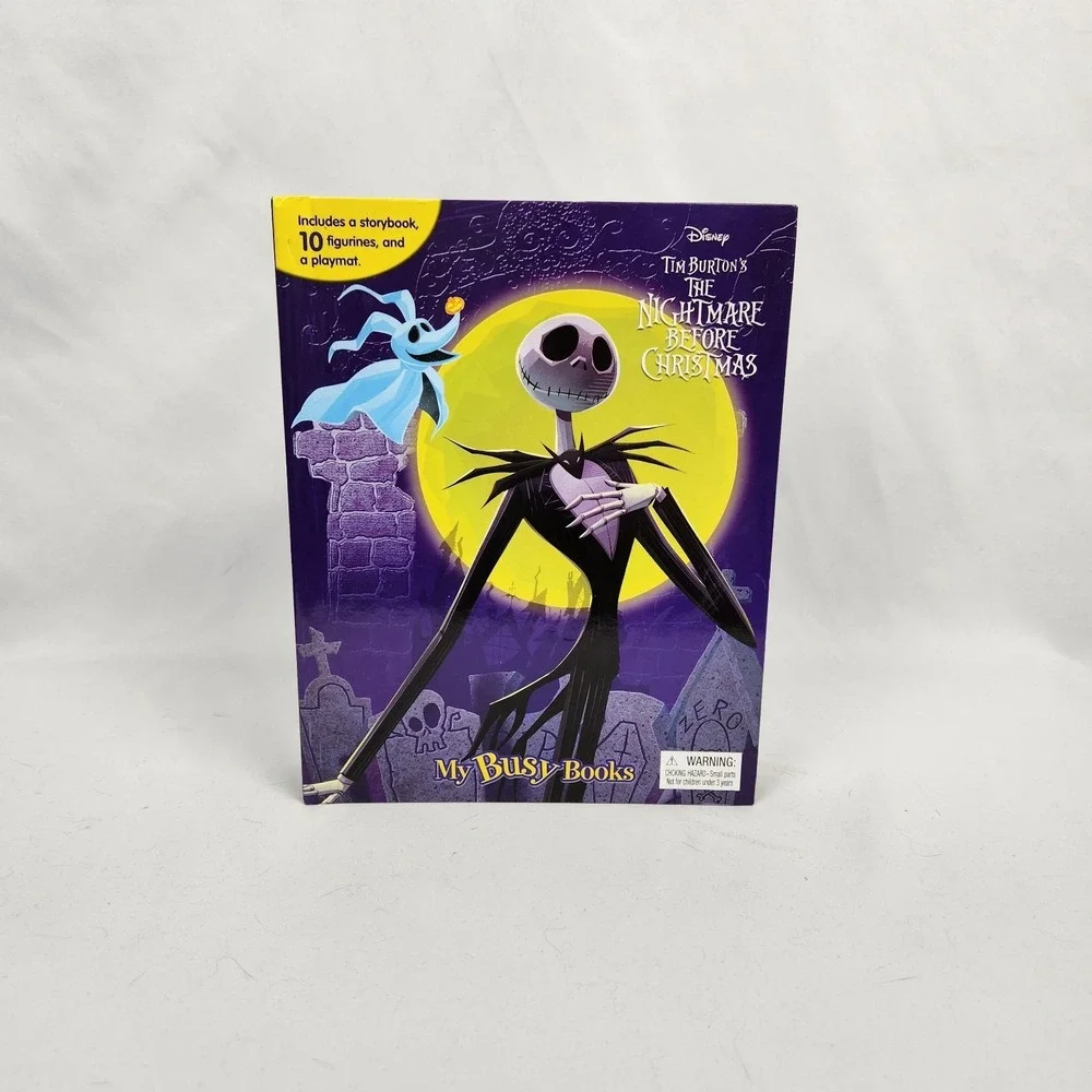 The Nightmare Before Christmas My Busy Books‎ Complete with 10 figures & mat